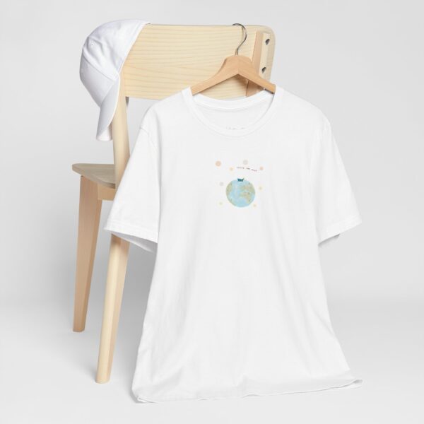 World Can Wait 🌍🛀 Unisex Short Sleeve T-shirt - Image 5
