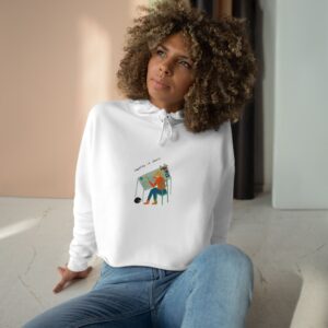 Created to Create - Crop Hoodie