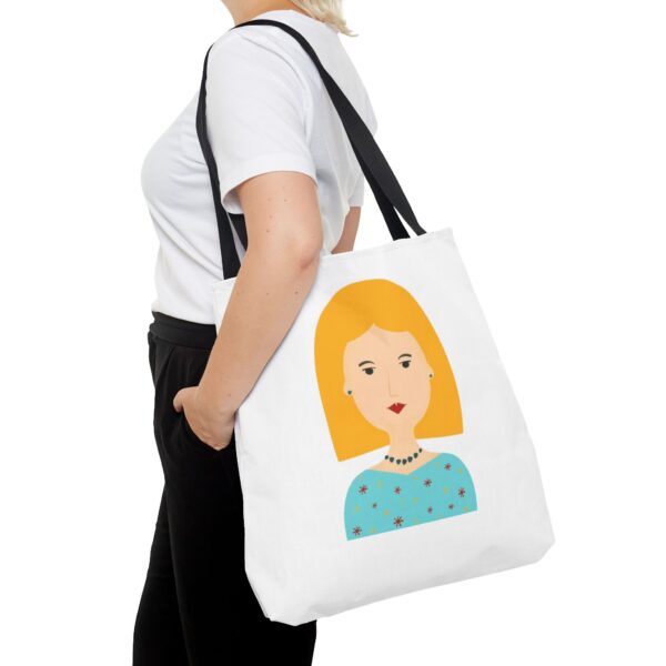 Women Beauty 🌸  Tote Bag (AOP) - Image 3