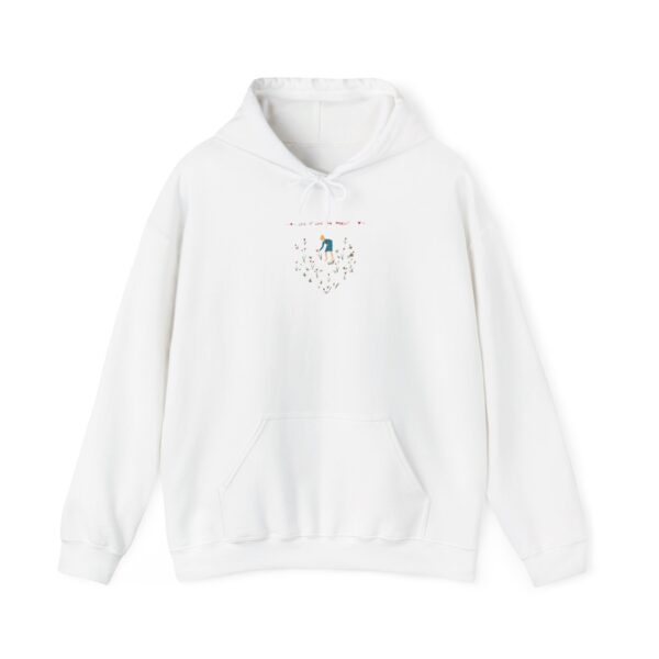 Love Yourself 💝 Unisex Hooded Sweatshirt - Image 2
