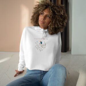 Love Yourself 🧘‍♀️Crop Hoodie