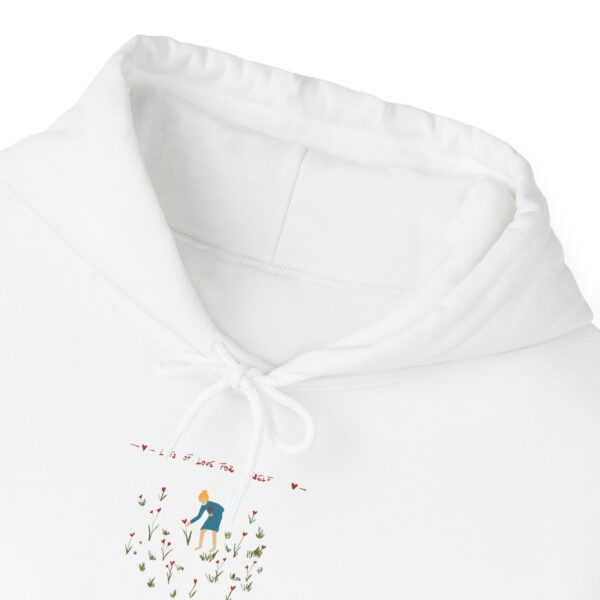 Love Yourself 💝 Unisex Hooded Sweatshirt - Image 6