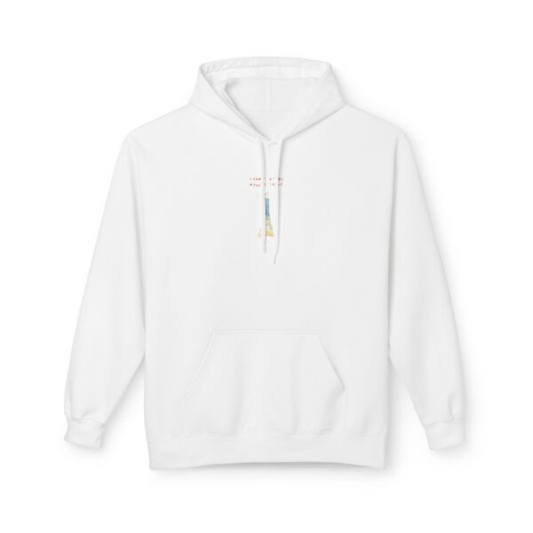 I can’t stand myself today- Cozy Unisex Fleece Hoodie with Inspirational Graphic - Image 2