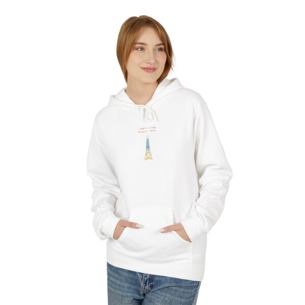 I can’t stand myself today- Cozy Unisex Fleece Hoodie with Inspirational Graphic