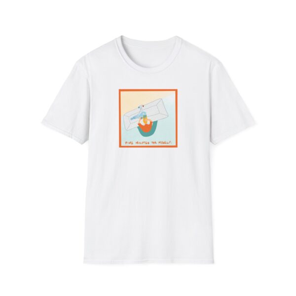 Five minutes for myself -  🛁  Unisex Softstyle T-shirt - Image 2