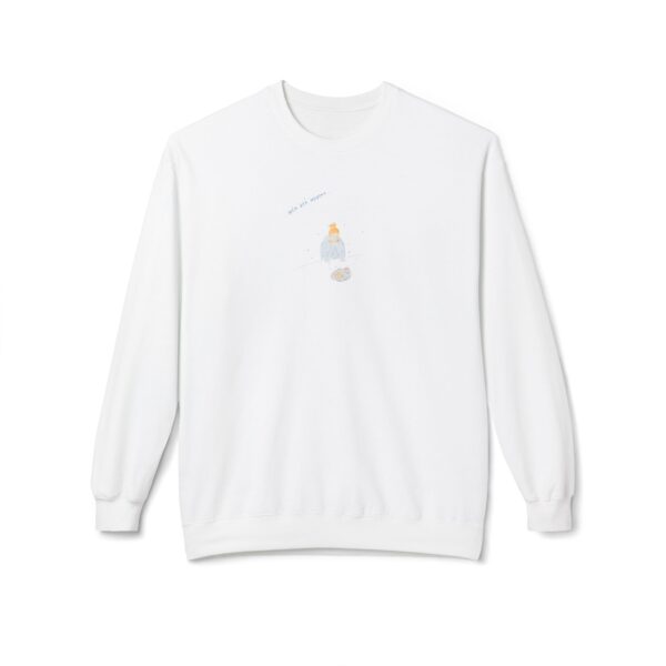 Mám svý mouchy - Cozy Unisex Fleece Sweatshirt - Image 2