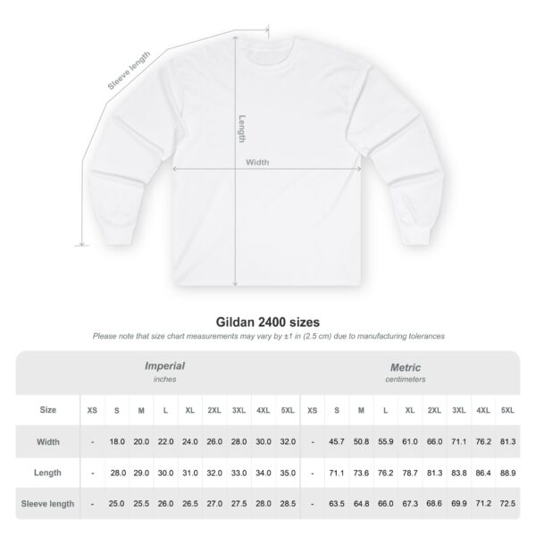 Whimsical Long Sleeve Tee with Bicycle Design | Perfect for Casual Outings, Gift for Cyclists, Summer Vibe, Everyday Wear - Image 3