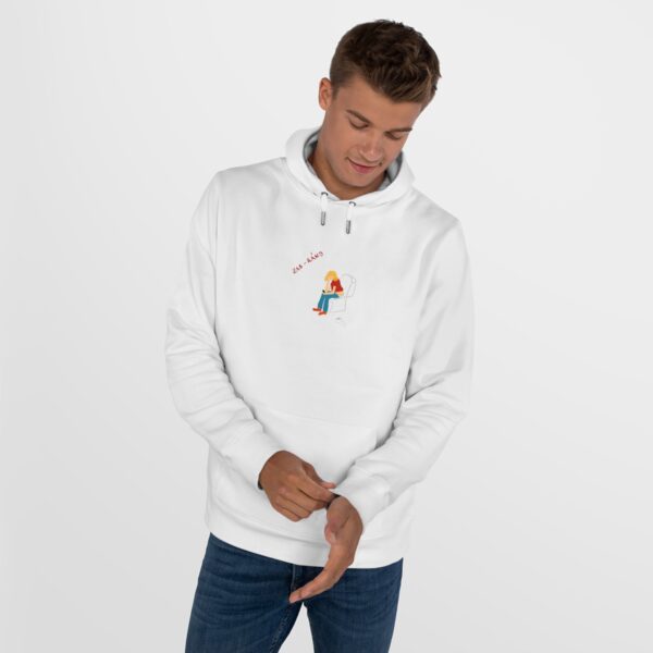 Zas - ráno.   Relaxed King Hooded Sweatshirt – Cozy Casual Wear for Everyday Comfort - Image 4